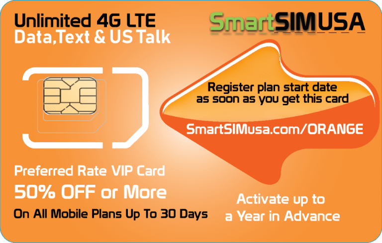 Unlimited 4G LTE Data, Text & US Talk